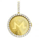 Affordable Price at MONERO COIN PENDANT