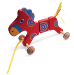 Save 28% Off at Wooden Pull Horse