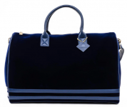 Save 70% Off at Royal Blue Velour Duffle
